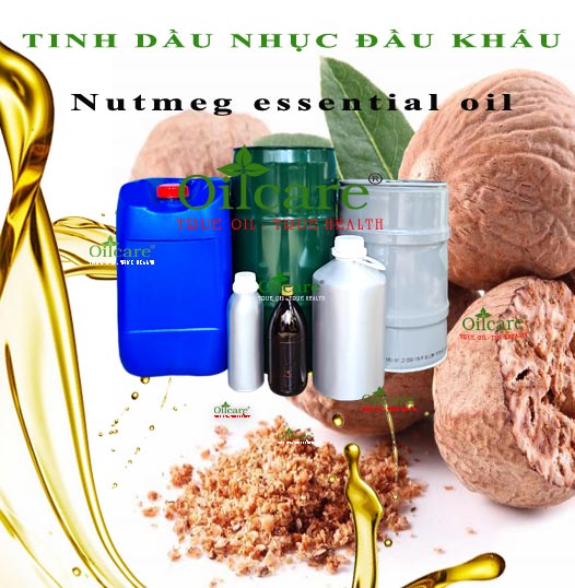 Tinh dầu nhục đậu khấu nutmeg bán lít kg buôn giá sỉ rẻ