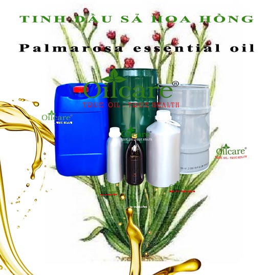 Tinh dầu sả hoa hồng palmarosa bán lít kg buôn giá sỉ rẻ