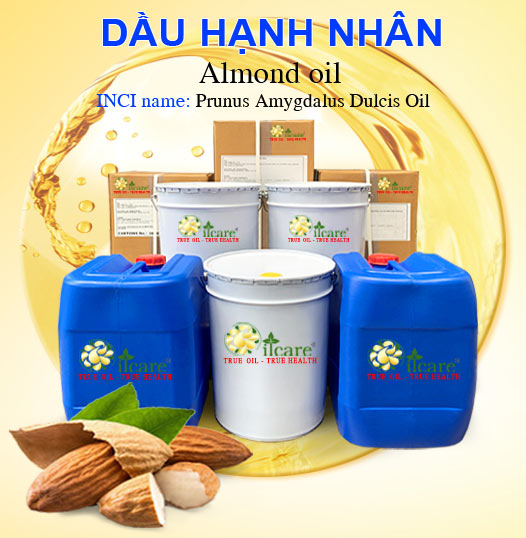 Bán Buôn Dầu Hạnh Nhân Giá Sỉ Với Số Lượng Lớn (Thùng, Phuy)