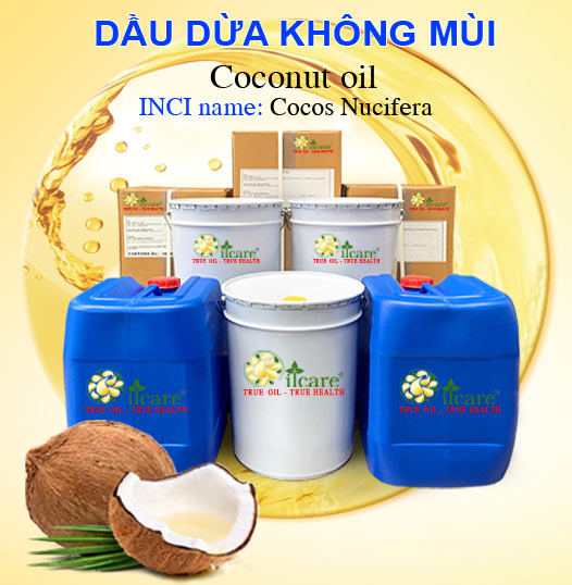Bán Buôn Dầu Dừa Không Mùi Giá Sỉ Với Số Lượng Lớn (Thùng, Phuy)