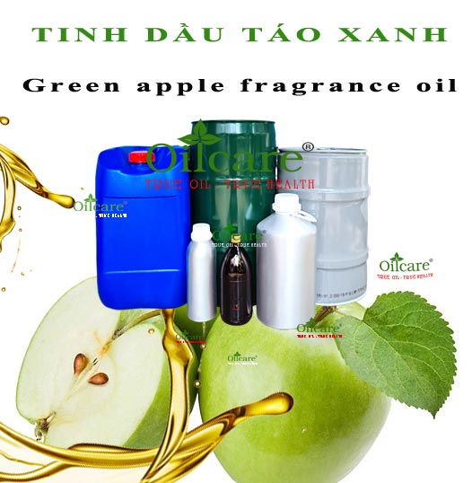 Tinh dầu táo xanh green apple bán lít kg buôn giá sỉ rẻ