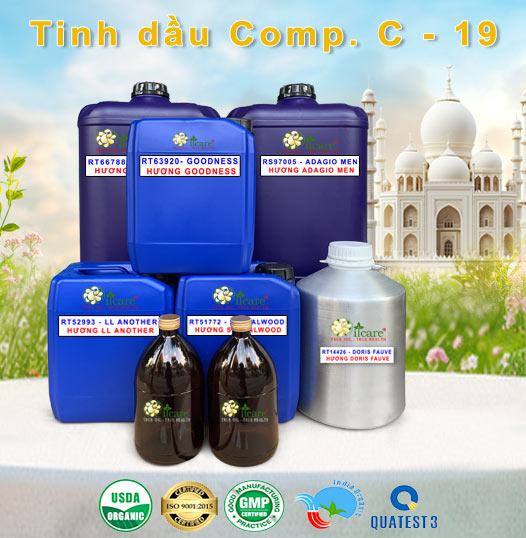 Tinh dầu nước hoa gốc chanel N.19 bán kg lít giá sỉ buôn rẻ